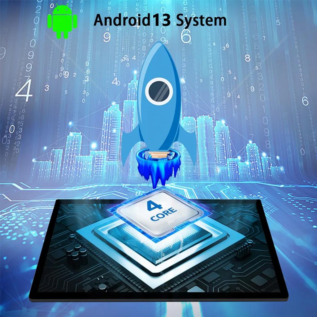 10.1 Inch Android 4-core / 8-core Car Radio Multimedia Player Double Knob Gps Navigation