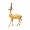 Brass Deer Statue | Height-22 Cm Aprrox. | Vastu Idol for Home and Office | Zonal Placement-West/WNW|