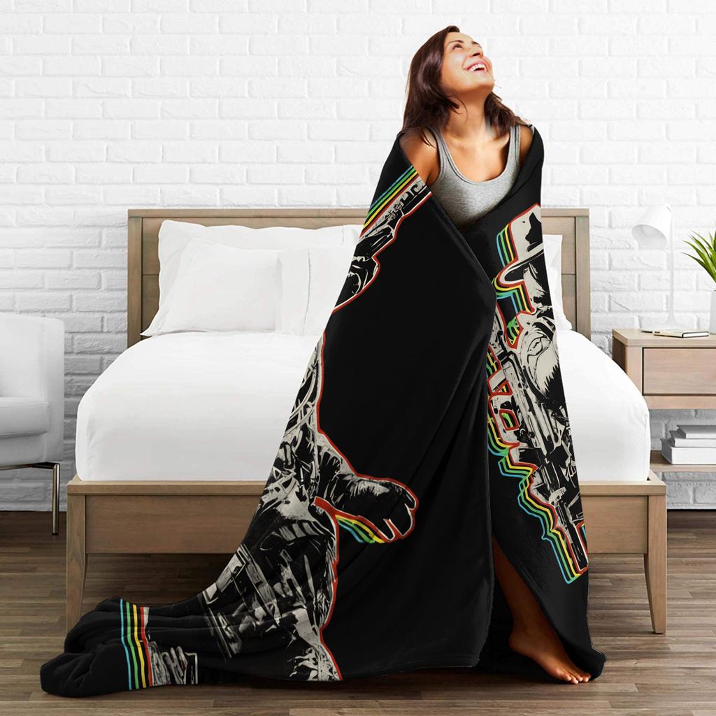 Arc Raiders Blanket Super Warm Pattern Plush Bedding Throws For Girls Boys Couch Chair Sofa Bed Flannel Bedspread Bed Cover