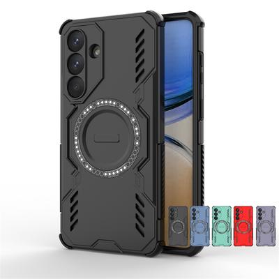 Чехол для Samsung Galaxy S26 Plus Samsung S26 Plus Бронированный ПК Магнитная адсорбция Беспроводная зарядка Чехол для Samsung S26 Plus