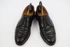REGAL Leather U-Tip Dress Shoes Black Size 25.5cm(USED)