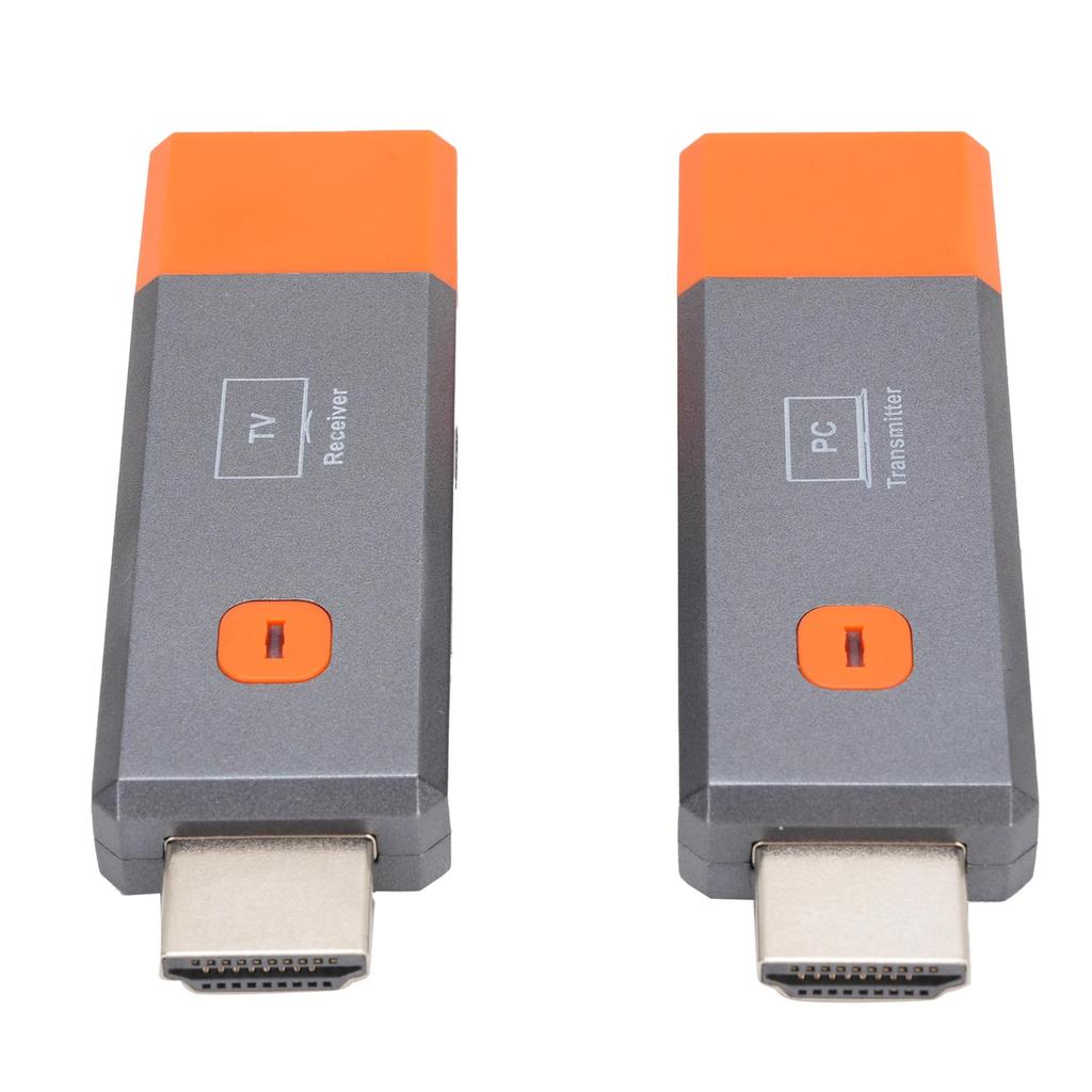 Беспроводной передатчик и приемник мультимедийного интерфейса высокой четкости, Plug and Play, портативный комплект удлинителя 1080P для ноутбука, телевизора