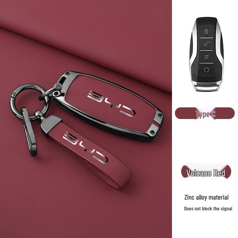 Dolphin Key Case for BYD Cars: Tang, Song, Han EV, Yuan Pro, Destroyer 05