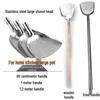 Tongyuan 304 Stainless Steel Long Handle Wok Spatula