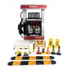 Gas Station Mini Street Road Signs Playset, Game for Kids Gifts