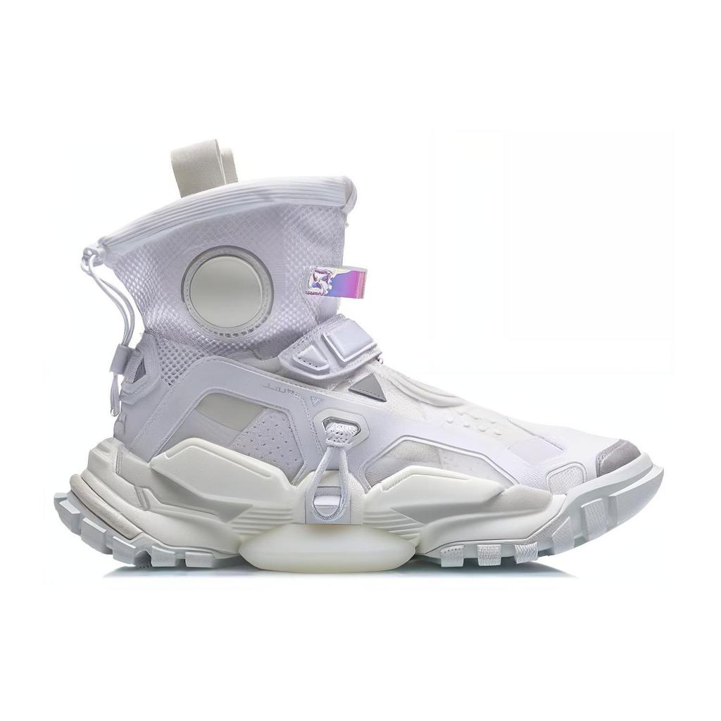 Баскетбольные кроссовки Li Ning Reignite 2.0 Hi DW, удобные повседневные, амортизирующие, нескользящие, износостойкие, дышащие, поддерживающие, с высоким верхом, в стиле ретро AGBQ108-3