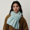 Light Blue Knit Scarf Winter Warmth Scarf