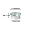 Cake Mold Adjustable Bottom Solid Bottom, Aluminum Alloy Thickened Baking Shop Household Circular Baking Mold