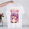 Meme Funny Fur Furry Cute T-Shirt Unisex Unisex Anime Cartoon Design Unisex Tee Shirt Homme Summer Tops Short Sleeve Vintage Style Shirt