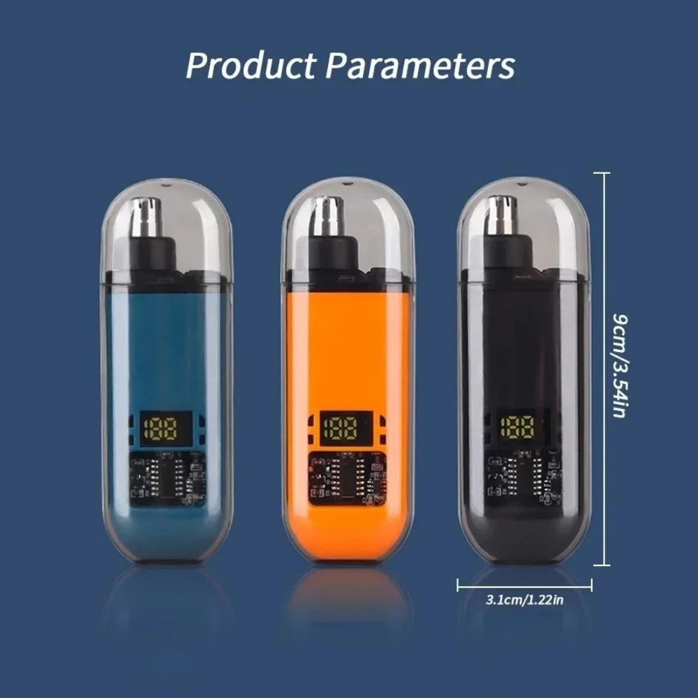 Electric Nose Hair Trimmer Portable Rechargeable Nose and Ear Hair Trimmer for Men Women Nasal Clearance Portable Grooming Tool
