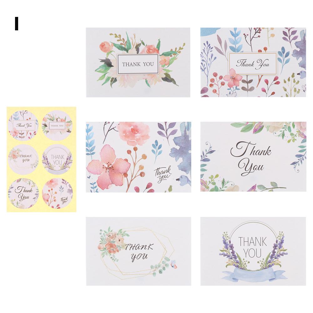 Labels Online Retail Express Appreciate Flower Thank You Letter Appreciate Cards "Thank You" Cards