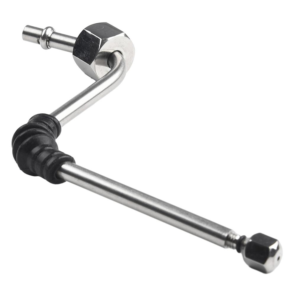 Добейтесь бархатистой гладкой и кремовой пены для ваших любимых кофейных напитков с помощью этой паровой трубки парового рычага диаметром 6 мм.