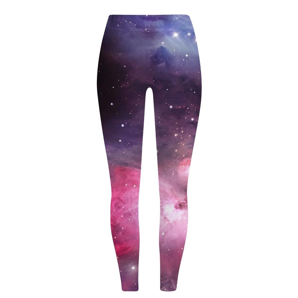 Женские модные уличные штаны Astral Printed Slim Fit Stretch Yoga Casual