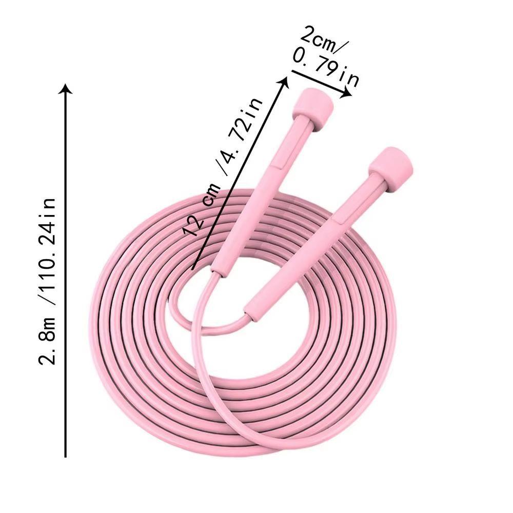 2.8m Exam Jump Rope Lightweight Sports Rope Student Racing Jump Rope  Loss Weight
