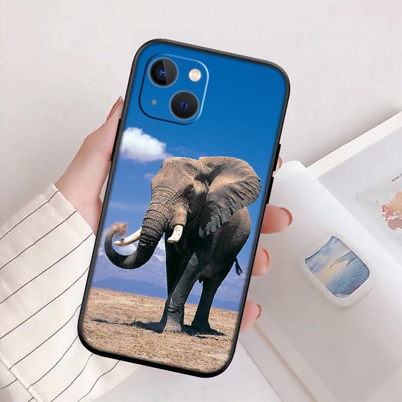 RP5 Animal Elephant Phone Case for Samsung Galaxy S20 S21 S22 Ultra FE + Plus A21S A22 A24 A25 A26 A30 A30S A31