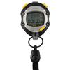CASIO Stopwatch with Lap Time and Split Time Dual 5 ATM Water Operation Sound Mute Black Measurement, Memory, Resistance, Switch, HS-70W-1JH