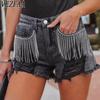 Women's Fashion Casual Solid Color Print High Waist Sport Shorts