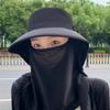Дышащая солнцезащитная шляпа с защитой от УФ, с защитой лица и шеи, для женщин, летняя, для улицы, рыбалки, походов, садоводства, с широкими полями