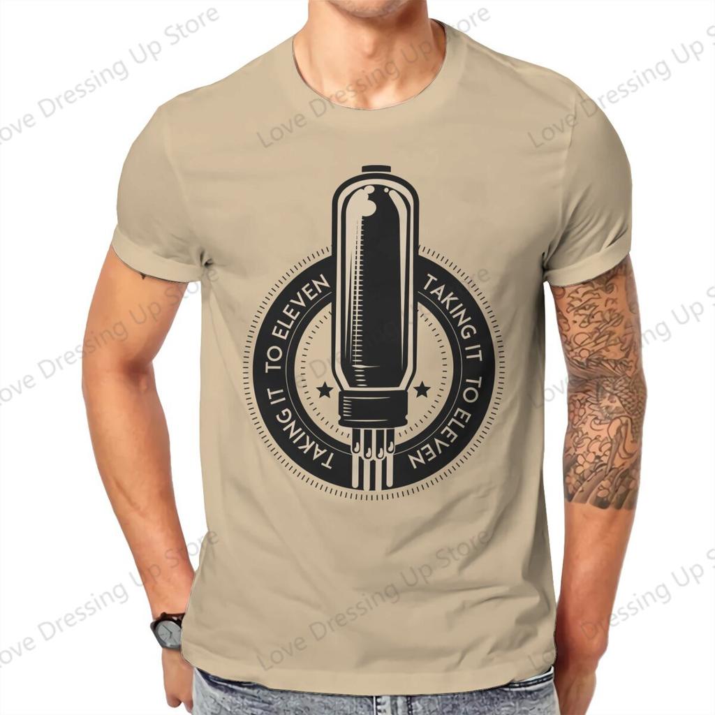 Celebrating Amplifiers That Go To Eleven Vacuum Tube T Shirt Fashion Crewneck Cotton Tops