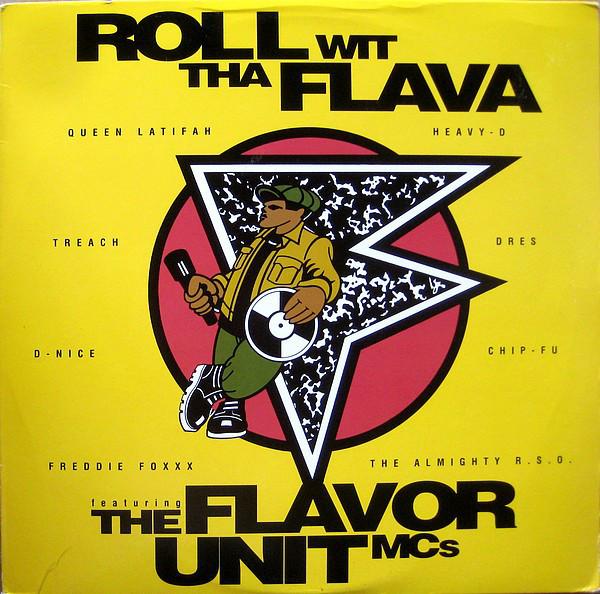 12-дюймовая пластинка FLAVOR UNIT MCS - Roll Wit Tha Flava 4974897 Epic 1993 США Рэп и хип-хоп/R&B Б/У