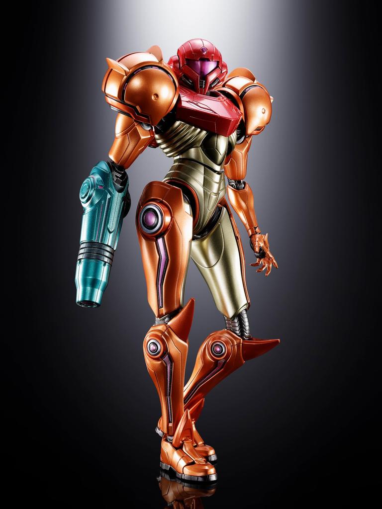 Tamashii Nations Super Alloy Самус Аран Metroid Prime 4 Beyond Вер.. Подвижная фигурка 210 мм АБС-пластик, литье под давлением, ПВХ, окрашенная