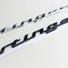 AHS1 Suitable for Kia personalized three-dimensional English stickers side mark decoration rear tail mark modified body stickers