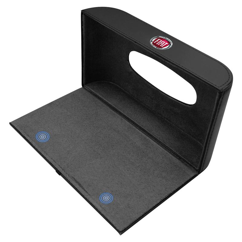 1 шт. Держатель для салфеток в машине, Органайзер в подлокотник, Стайлинг автомобиля для Fiat Abbas 500 500L 500X 124 Aegea MobiPanda Tipo Sedici Centoventi Fiorino Qubo