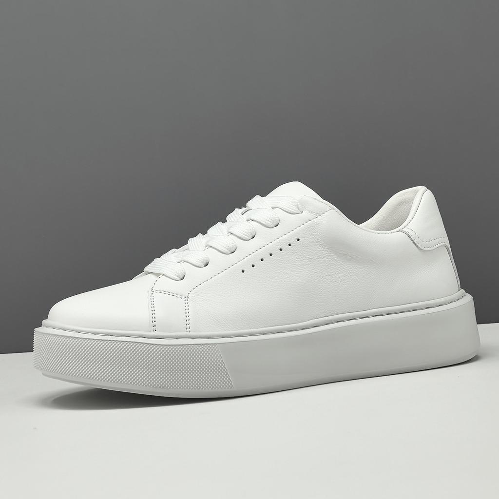 Кеды из белого картона модные туфли кожаные дышащие