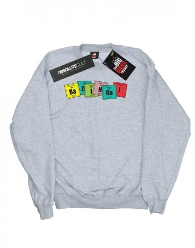 The Big Bang Theory Mens Bazinga Elements Sweatshirt