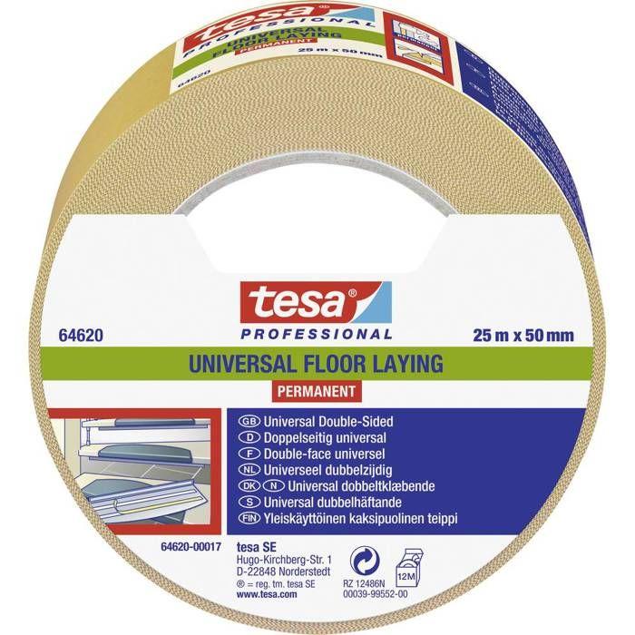 Tesa 64620 Bande double face 50 mm x 25 m polypropylène