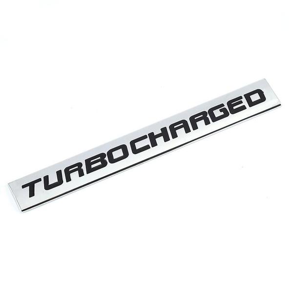 Наклейка на автомобиль TWIN Turbo с турбонаддувом и эмблемой с наддувом, наклейки