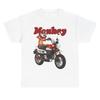 Мужская и женская футболка Honda Monkeybike Mini Trail Летняя мотоциклетная футболка Гоночная с коротким рукавом Весенняя велосипедная внедорожная футболка
