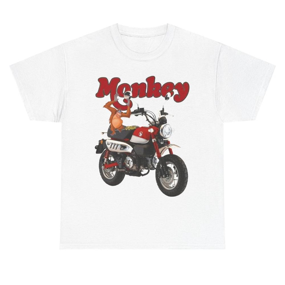 Мужская и женская футболка Honda Monkeybike Mini Trail Летняя мотоциклетная футболка Гоночная с коротким рукавом Весенняя велосипедная внедорожная футболка
