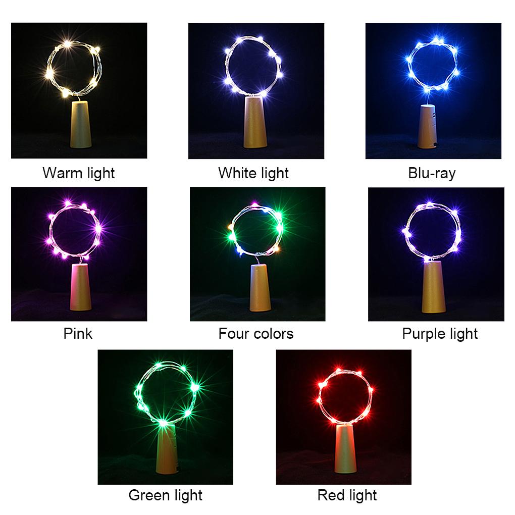 Пробковая бутылка на батарейках 1м / 2м светодиодная панель для самостоятельного изготовления на день рождения
