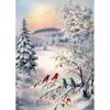 DIY Зимний Снег Живописный 5D Алмазная Картина Полный Круглый Дрель Алмазная Вышивка Крестом Мозаика Наборы Стены Искусства Домашний Декор