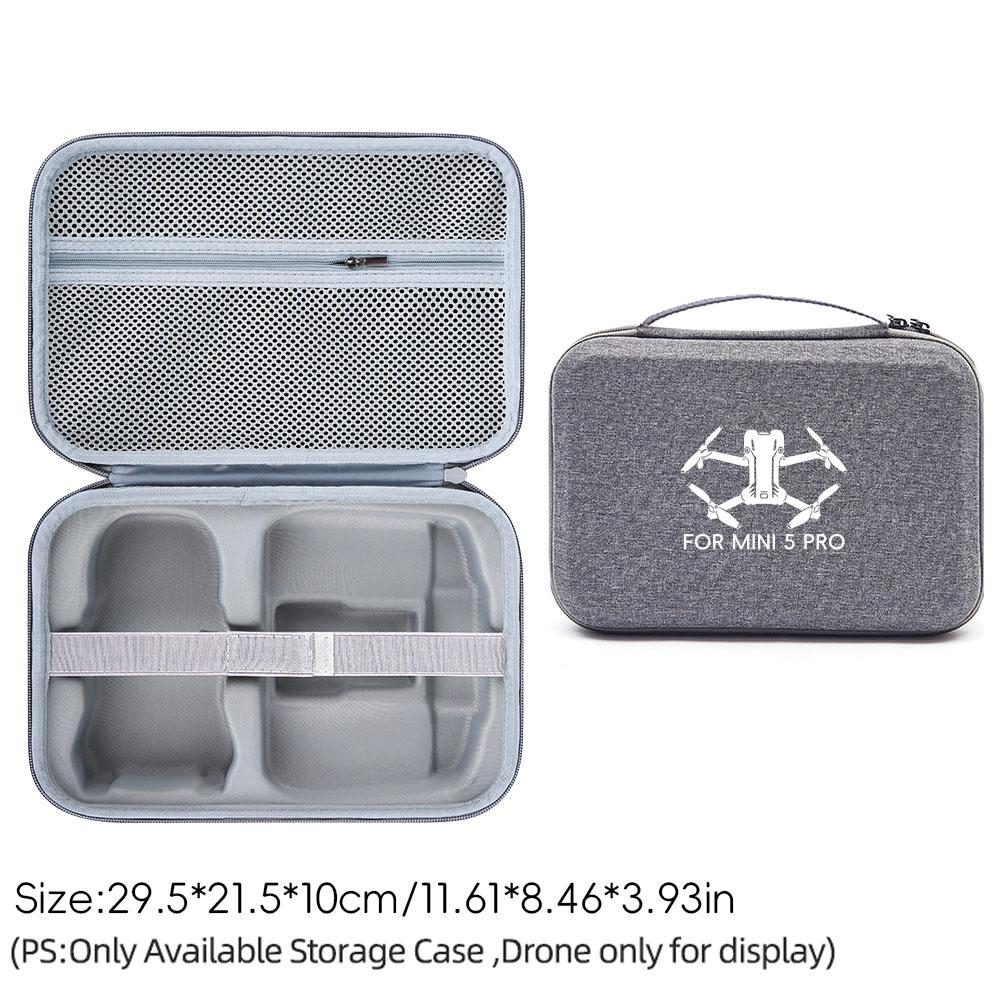 Storage Carry Bag for DJI Mini 5 Pro Drone Battery Remote Control Box Protective Portable Handbag for DJI RC 2 Accessories