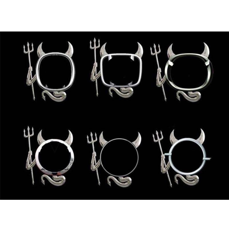 Универсальный креативный модный 3D маленький дьявол демон Стайлинг автомобиля эмблема логотип ПВХ наклейки украшения DIY авто внешние аксессуары