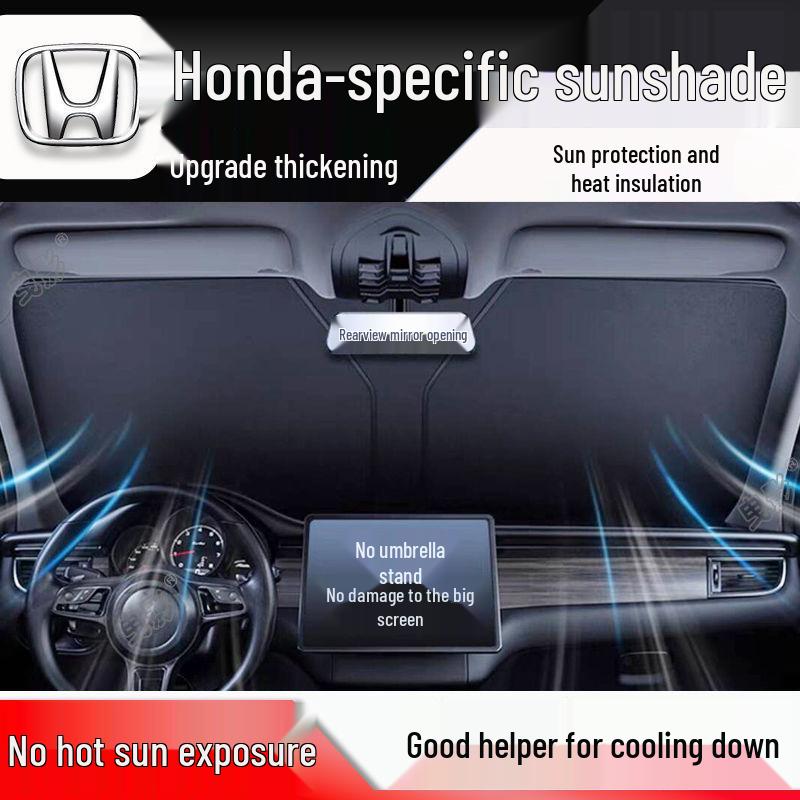 Солнцезащитный козырек Honda для Civic, Accord, CR-V, Avancier, XR-V, Lingpai, Fit - Занавеска на лобовое стекло, Защита от солнца