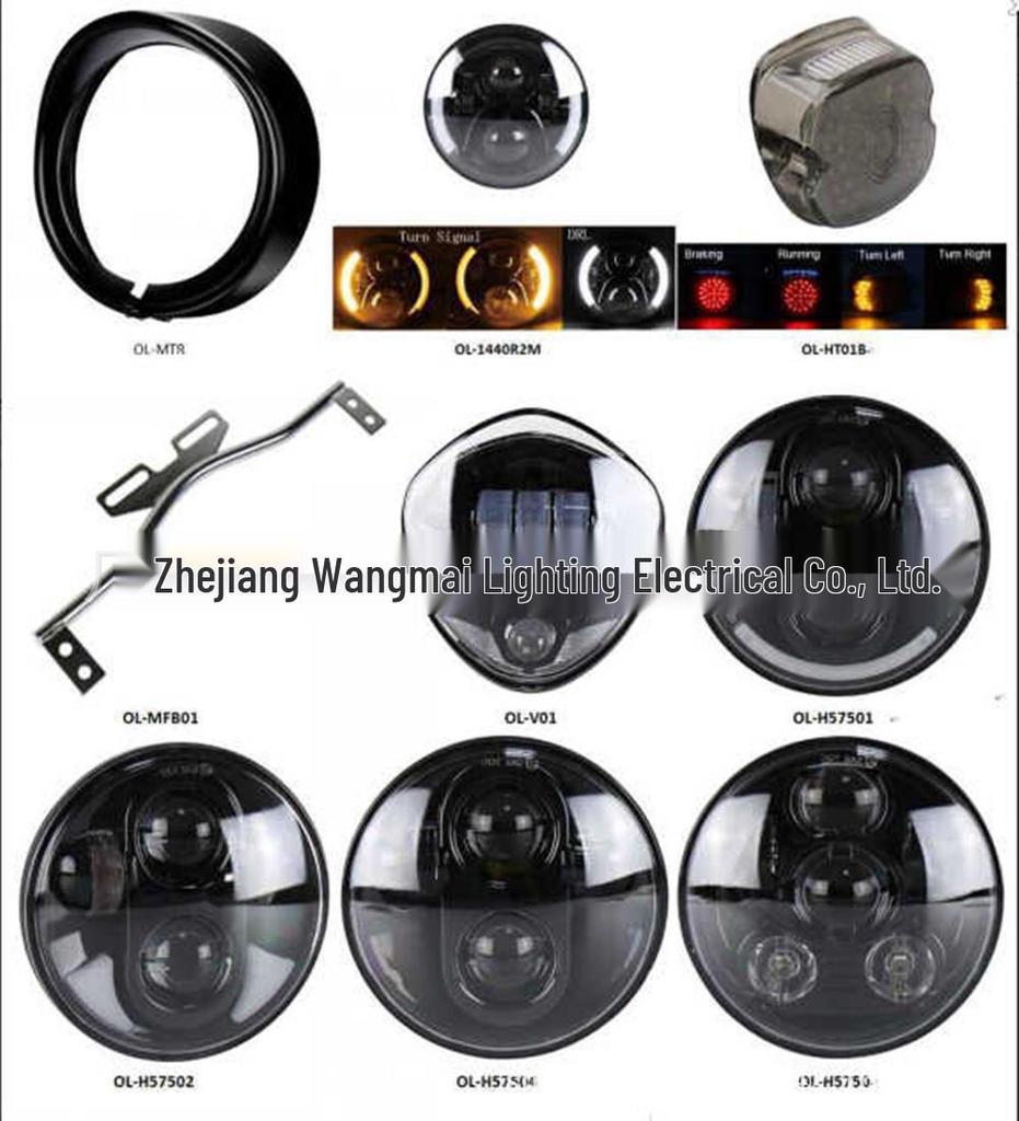 7-inch Dragon Board Headlights for JEEP Wrangler & Harley Motorcycles