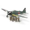 Tamiya 1/48 Mitsubishi A6M3/3a Истребитель Зеро (ZEKE) Модельный комплект NEW из Японии