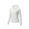 Training Series Solid Color Zip-Up Hooded Comfortable Versatile Long Sleeve Breathable UV Protection Sun Protection Women Tops 962527704-1