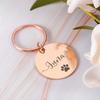 1 pc nice dog footprint Personalized Text Personalized Dog Tags Personalized Cat Print Medal For Dog