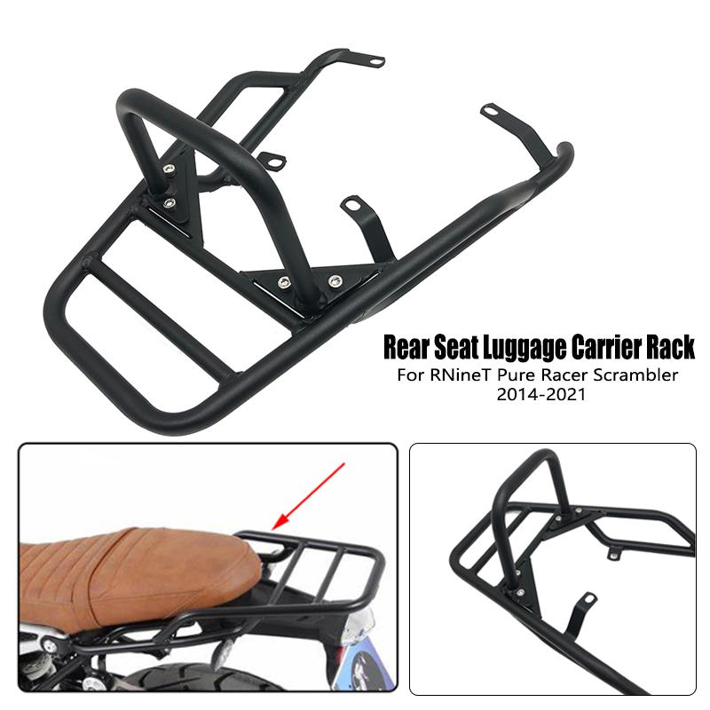 For BMW R NINET R9T R 9 T 2014 2015 2016 2017 2018    Motorcycle Rear Seat Luggage Carrier Rack Fender