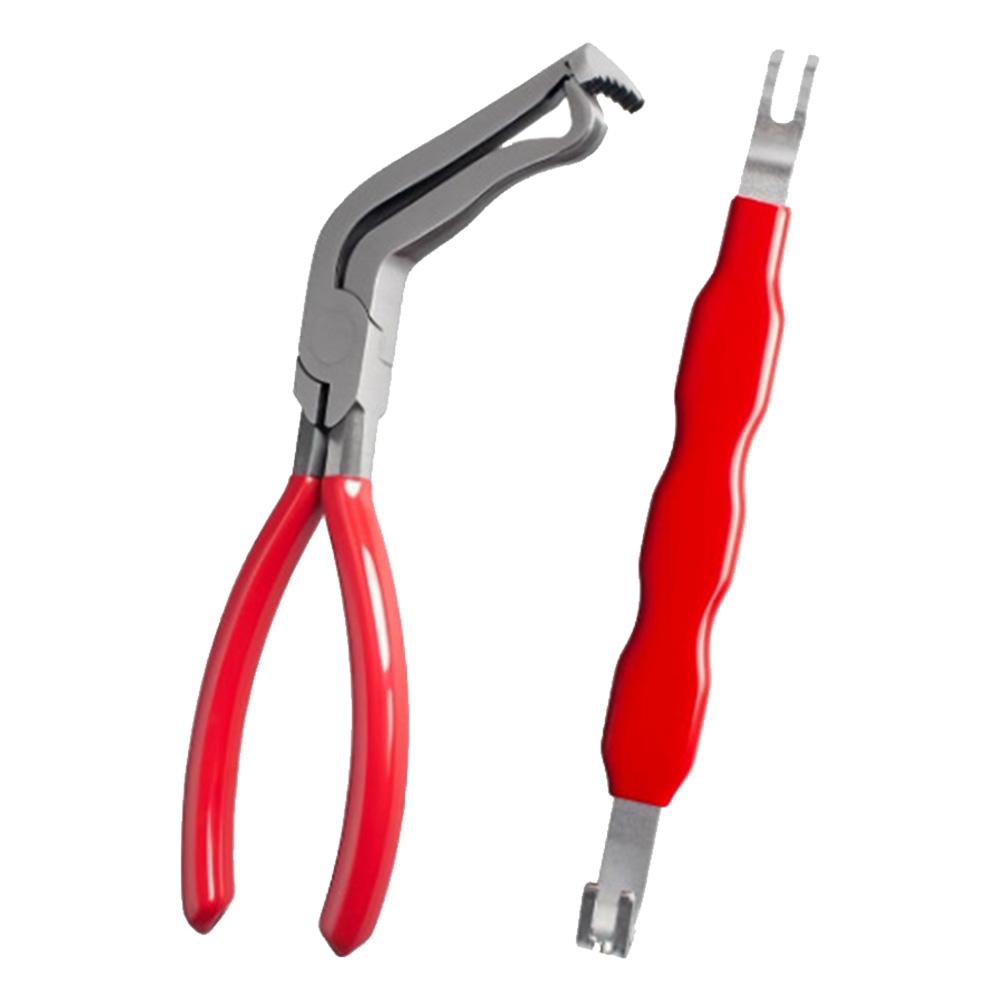 2/3/4Pcs Electrical Disconnect Pliers Automotive Connector Pliers Wire Removal Oil Pipe Separate Pliers for Narrow Space Car