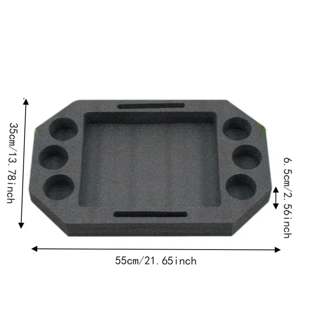 Multi-Hole Floating Drink Rack Multi-Function Drink Floating Tray Cup Holder  Swimming Pool