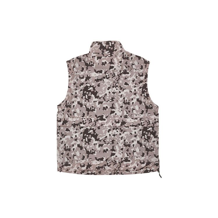 Palace Жилет-куртка на молнии, городской камуфляж, унисекс, верхняя одежда, многоцветный P22JK078