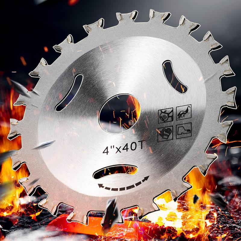 НОВЫЙ мини-дисковый пильный диск 1 шт. 110X4X40T Высококачественный диск для резки дерева с твердосплавным наконечником