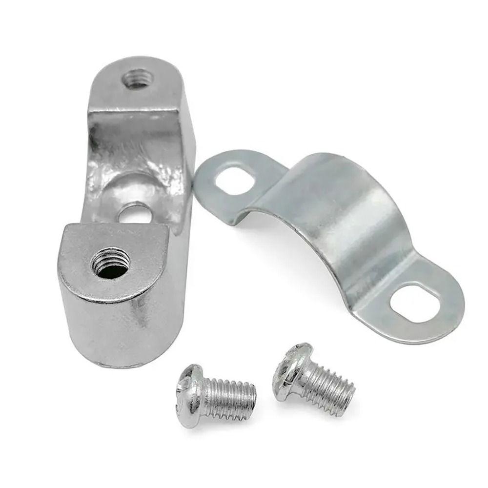 1 шт. алюминиевый сплав / нержавеющая сталь 304 Off-Wall Code 16 мм-50 мм трубный хомут круглая седловая карта