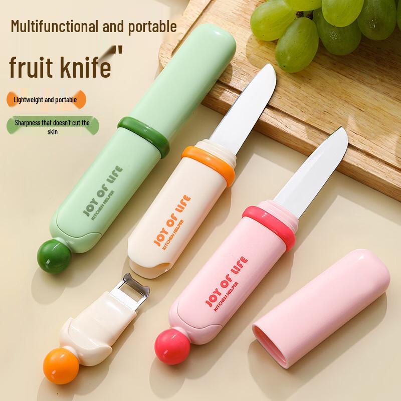 Uto 3-in-1 Fruit Peeler and Carver Set