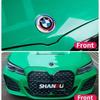 7 шт. Эмблема на капот для BMW Логотип к 50-летию 82 мм + Задний значок 74 мм + Колпак ступицы колеса 68 мм + Наклейка на руль 45 мм